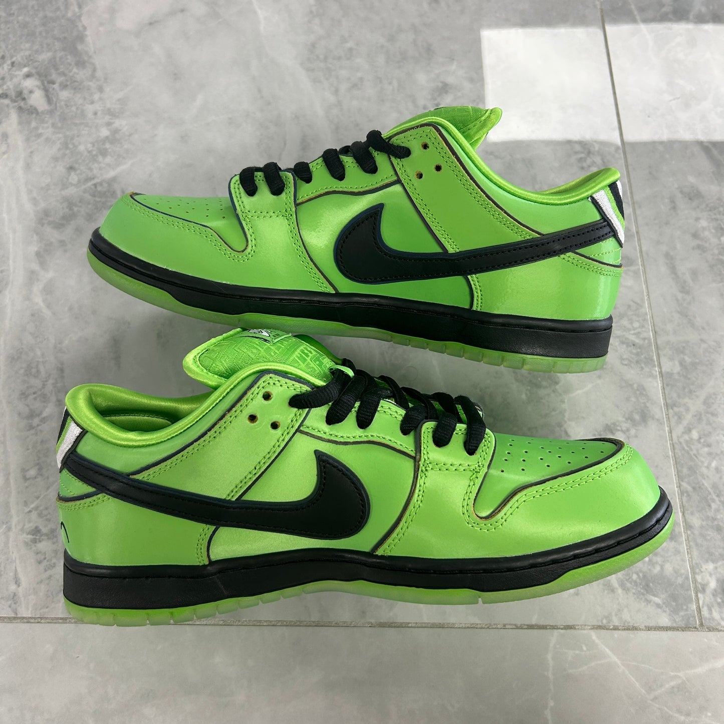 Nike SB Dunk Low The Powerpuff Girls Buttercup (USED)(NO BOX)