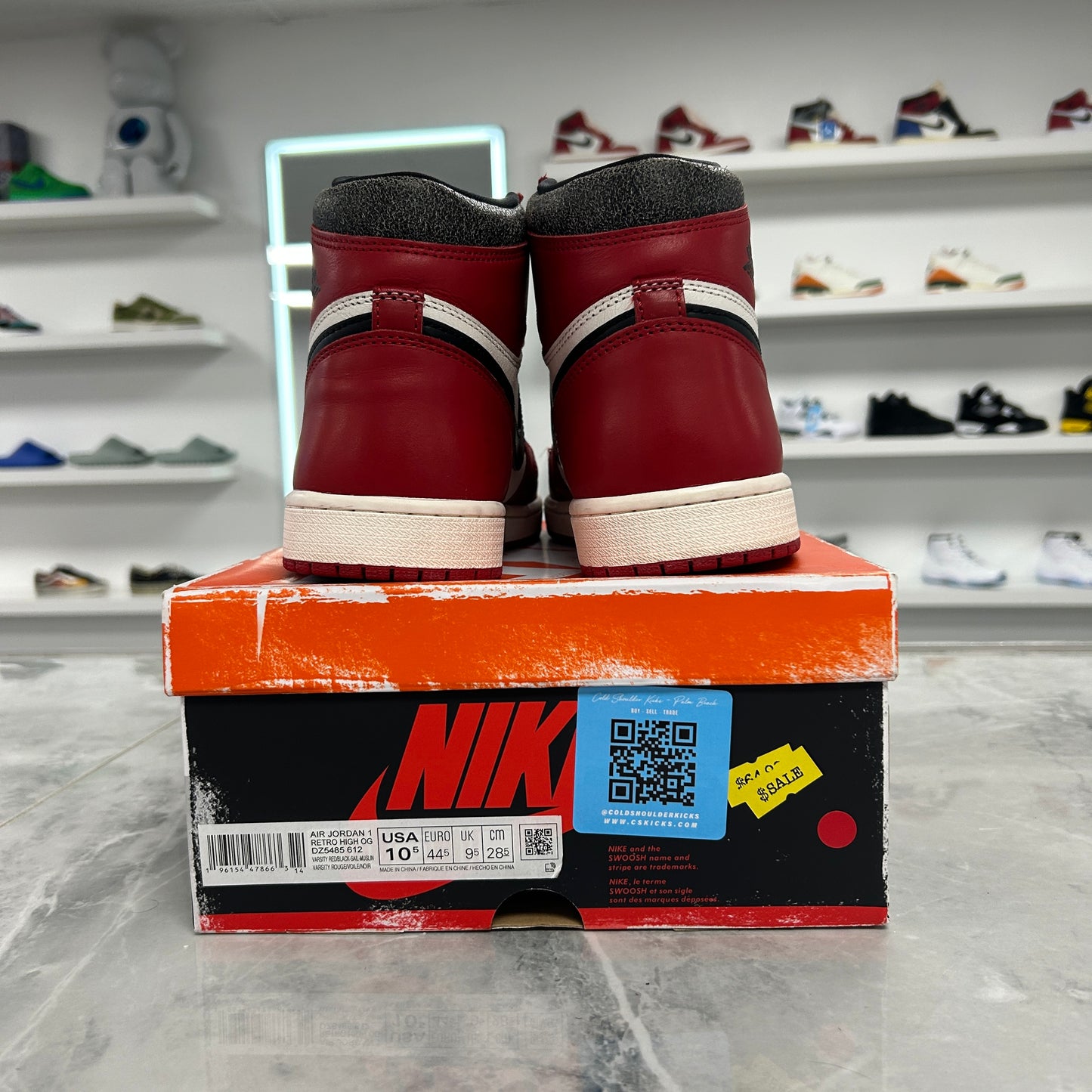 Jordan 1 Retro High OG Chicago Lost and Found (USED)