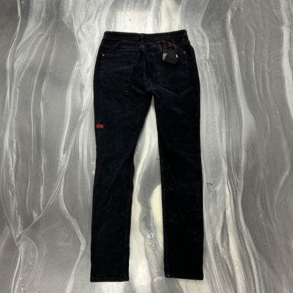 Ksubi Van Winkle Laid Back Sting Black Jeans