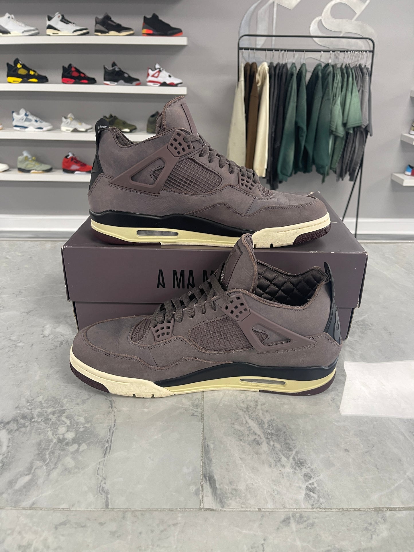 Jordan 4 Retro SP A Ma Maniére Violet Ore (USED)