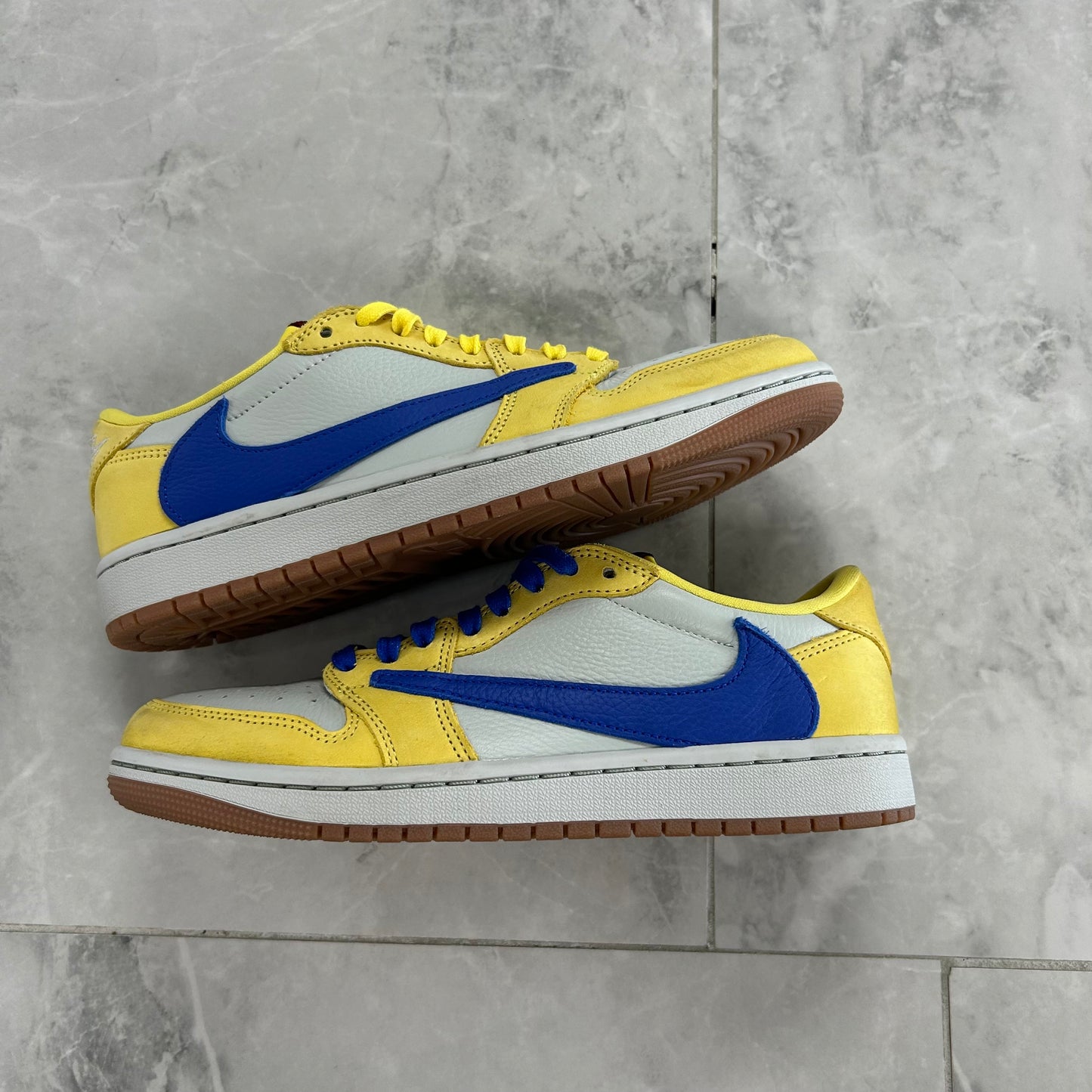 Jordan 1 Retro Low OG SP Travis Scott Canary (Used)(No Box)