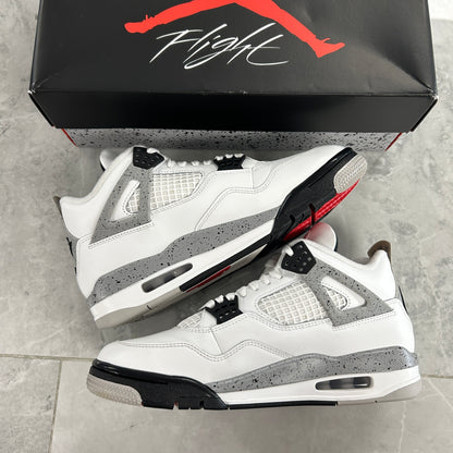 Air Jordan 4 Retro OG White
Cement 2025 (USED)