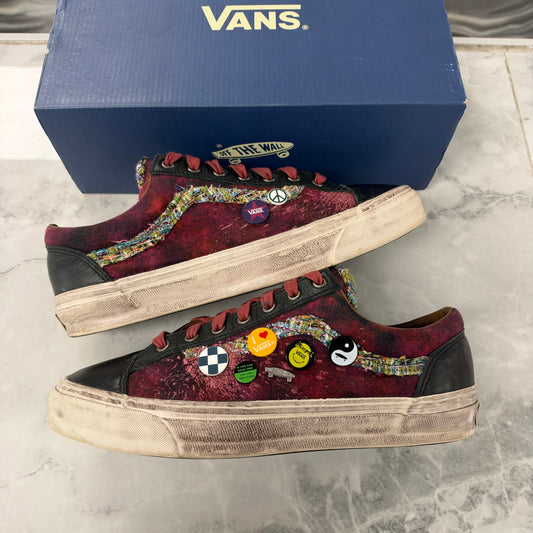 Vans Old Skool 36 LX Souvenir in Burgundy - view 2