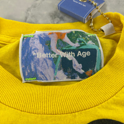 Better With Age Bang Tee Yellow