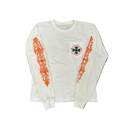 Chrome Hearts Miami Art Basel Exclusive Floral Long Sleeve Tee (BLACK FRIDAY)