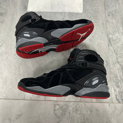 Air Jordan 8 Retro Bred (USED NO BOX)