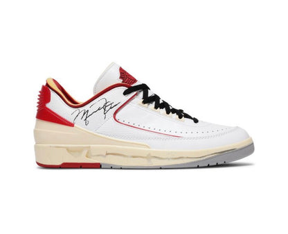 Jordan 2 Retro Low SP Off-White White Red (USED)