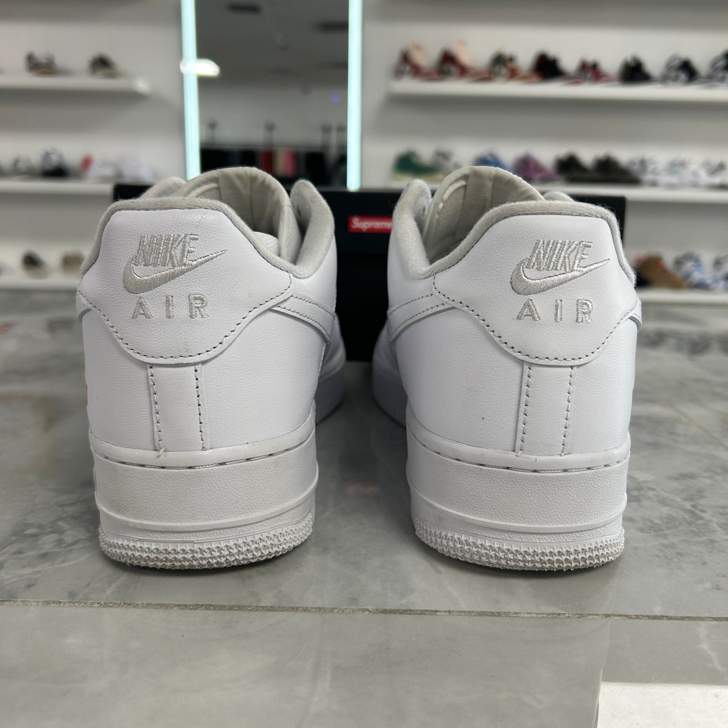 Nike Air Force 1 Low Supreme White (USED)