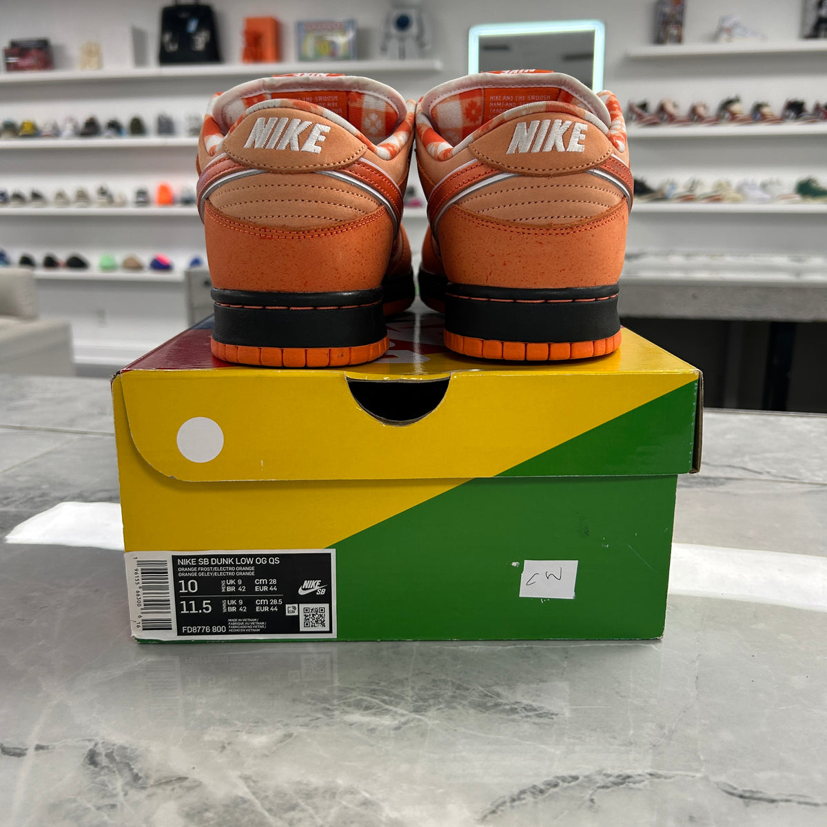 Nike SB Dunk Low Concepts Orange Lobster - view 5