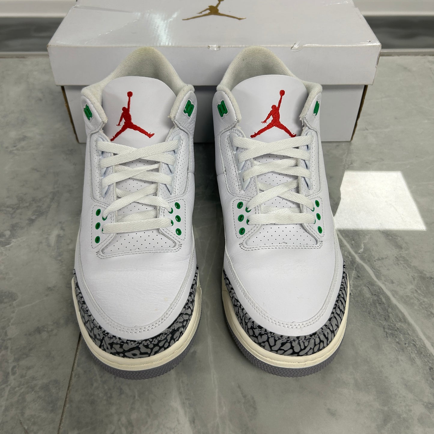 Jordan 3 Retro Lucky Green (USED)