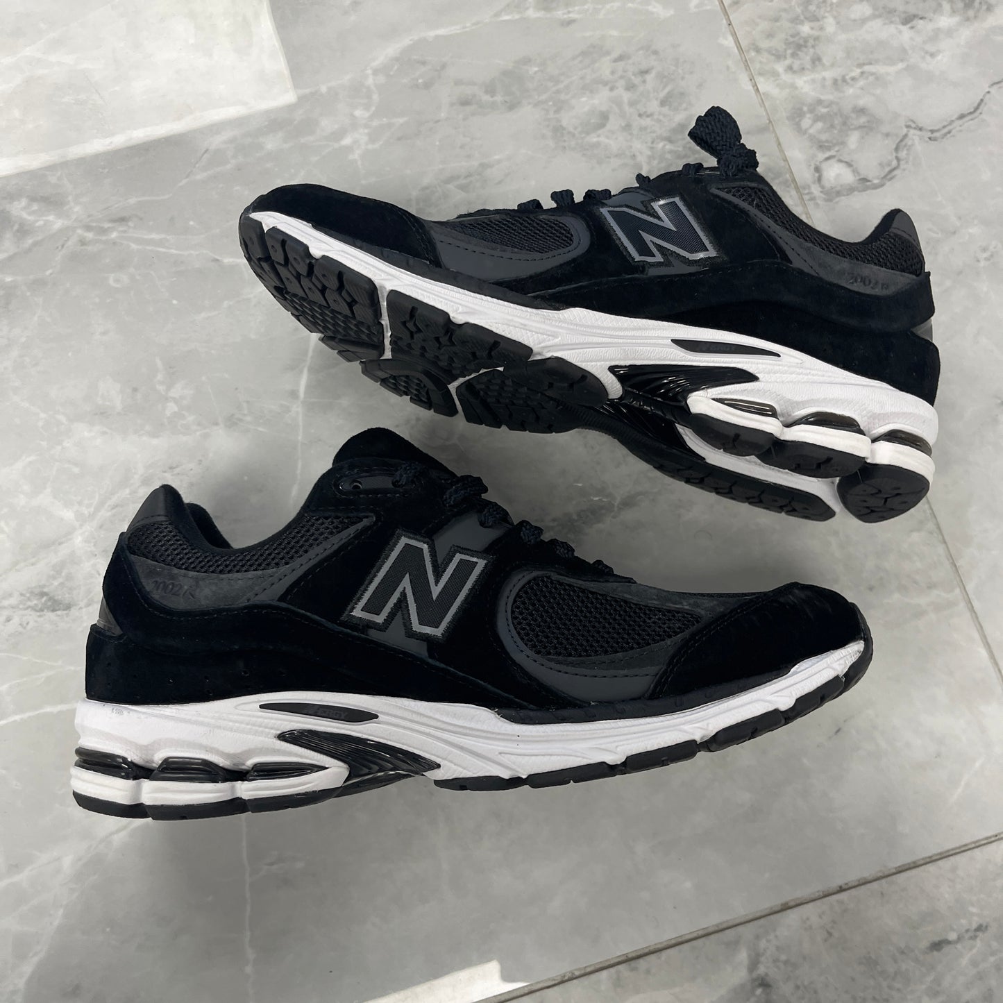 New Balance 2002R Black Gunmetal (Used)(No Box)