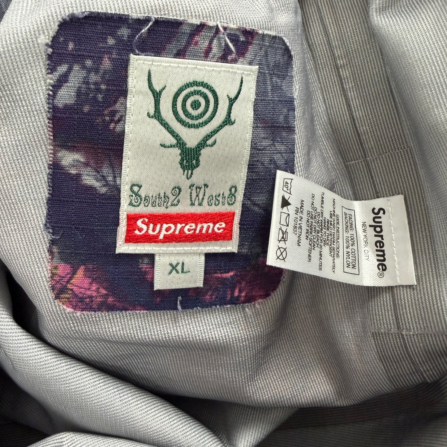 Supreme SOUTH2 WEST8 River Trek Shorts Multi Camo (SS21)