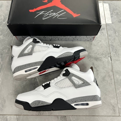Jordan 4 Retro White Cement (2025)(USED)