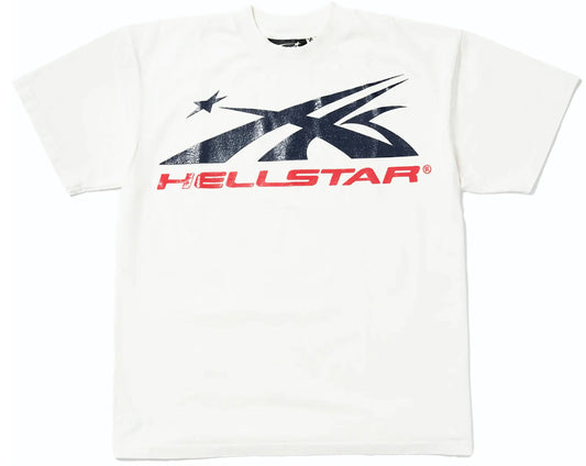 Hellstar Sport Logo Gel T-shirt White/Red
