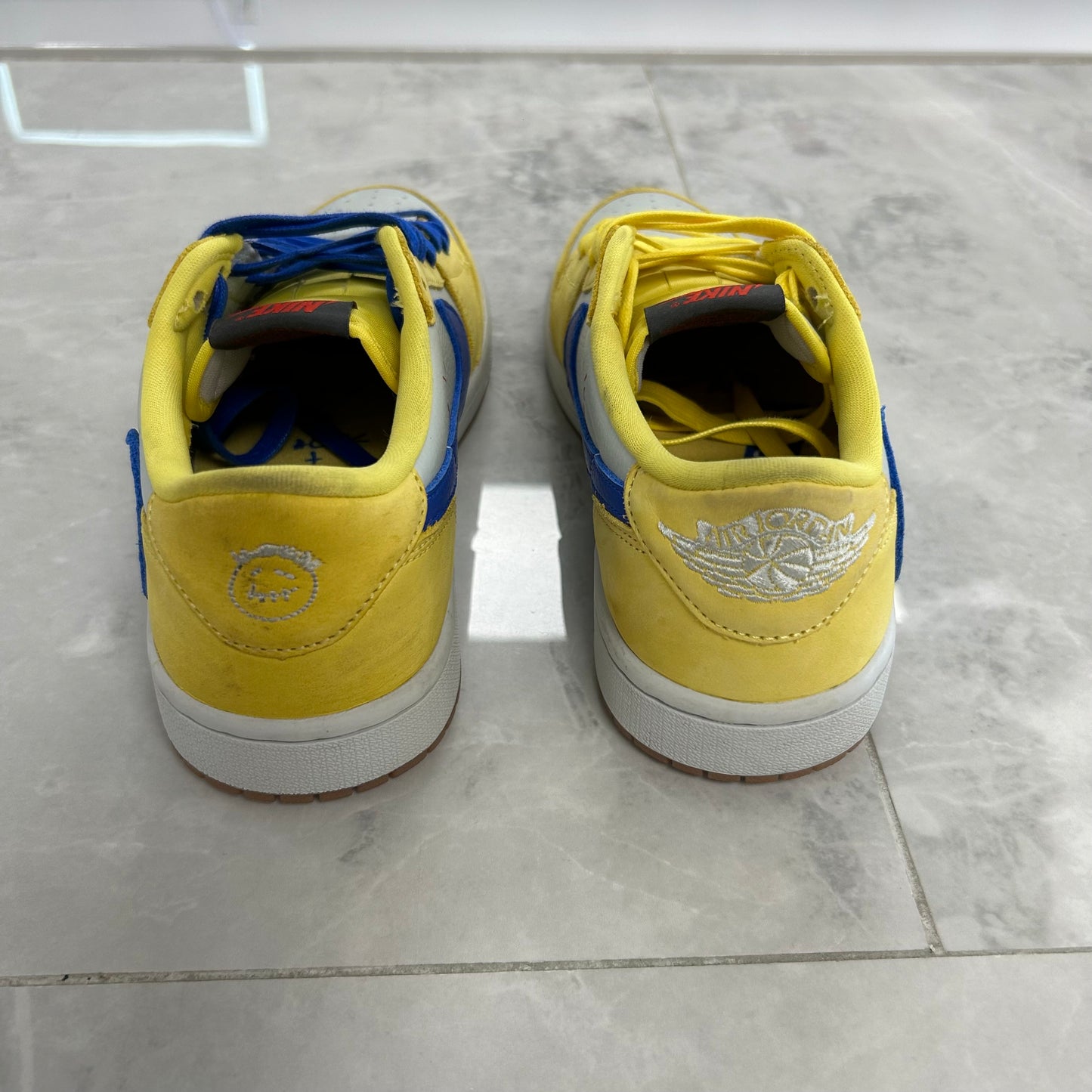 Jordan 1 Retro Low OG SP Travis Scott Canary (Used)(No Box)
