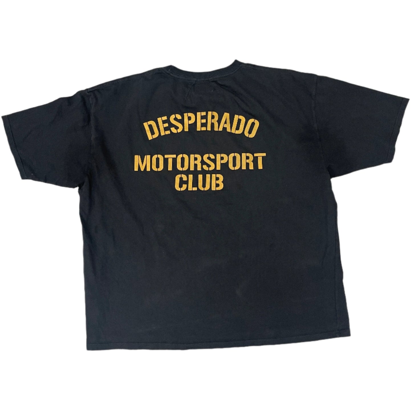 Rhude Desperado Motorsport Vintage Wash Black tee