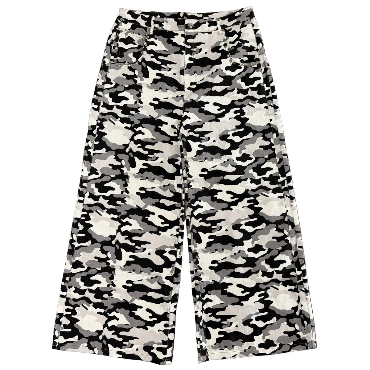 Doomesday Winter Camo Spike Jeans