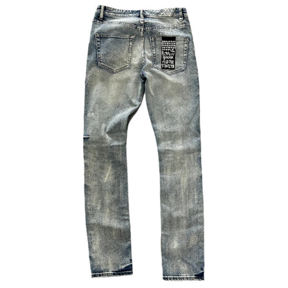 Ksubi Van Winkle Light Blue Skinny Jeans