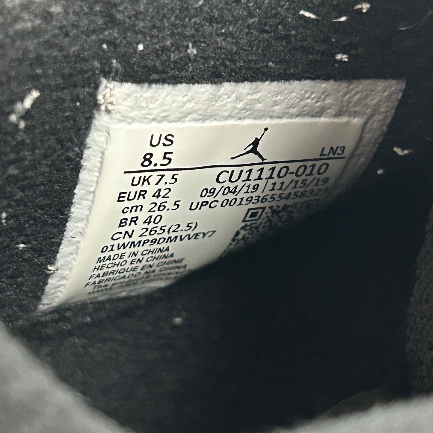 Jordan 4 Retro Black Cat (2020)(Used)