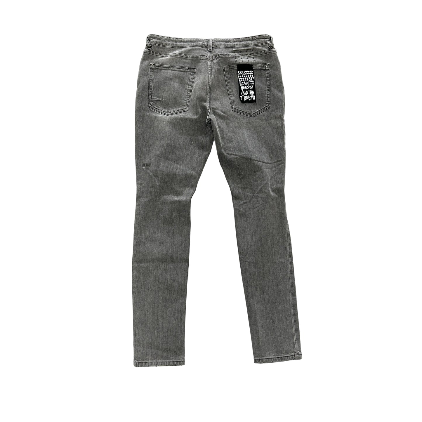 Ksubi Van Winkle Monokrome Grey Denim