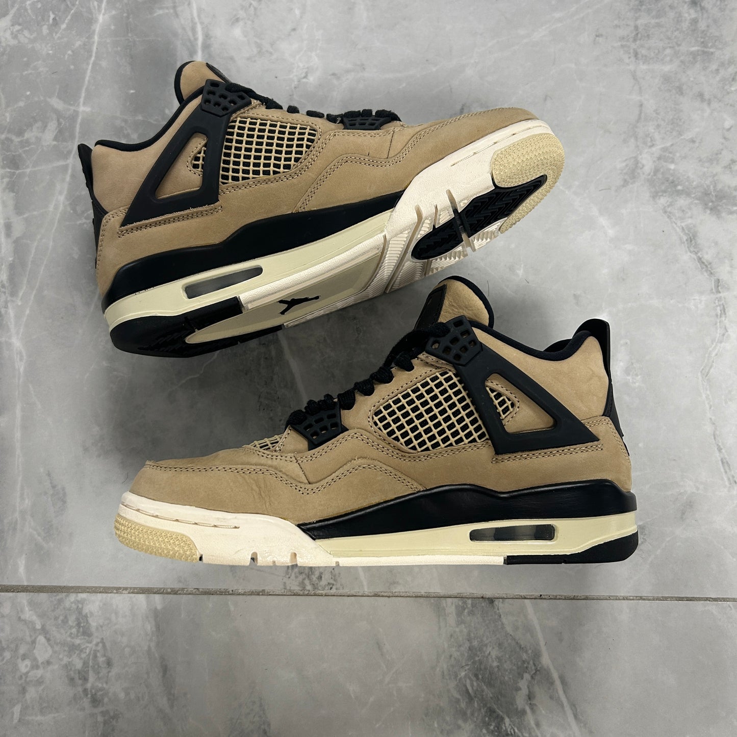 Air Jordan 4 Retro Fossil Mushroom (Used)(No Box)