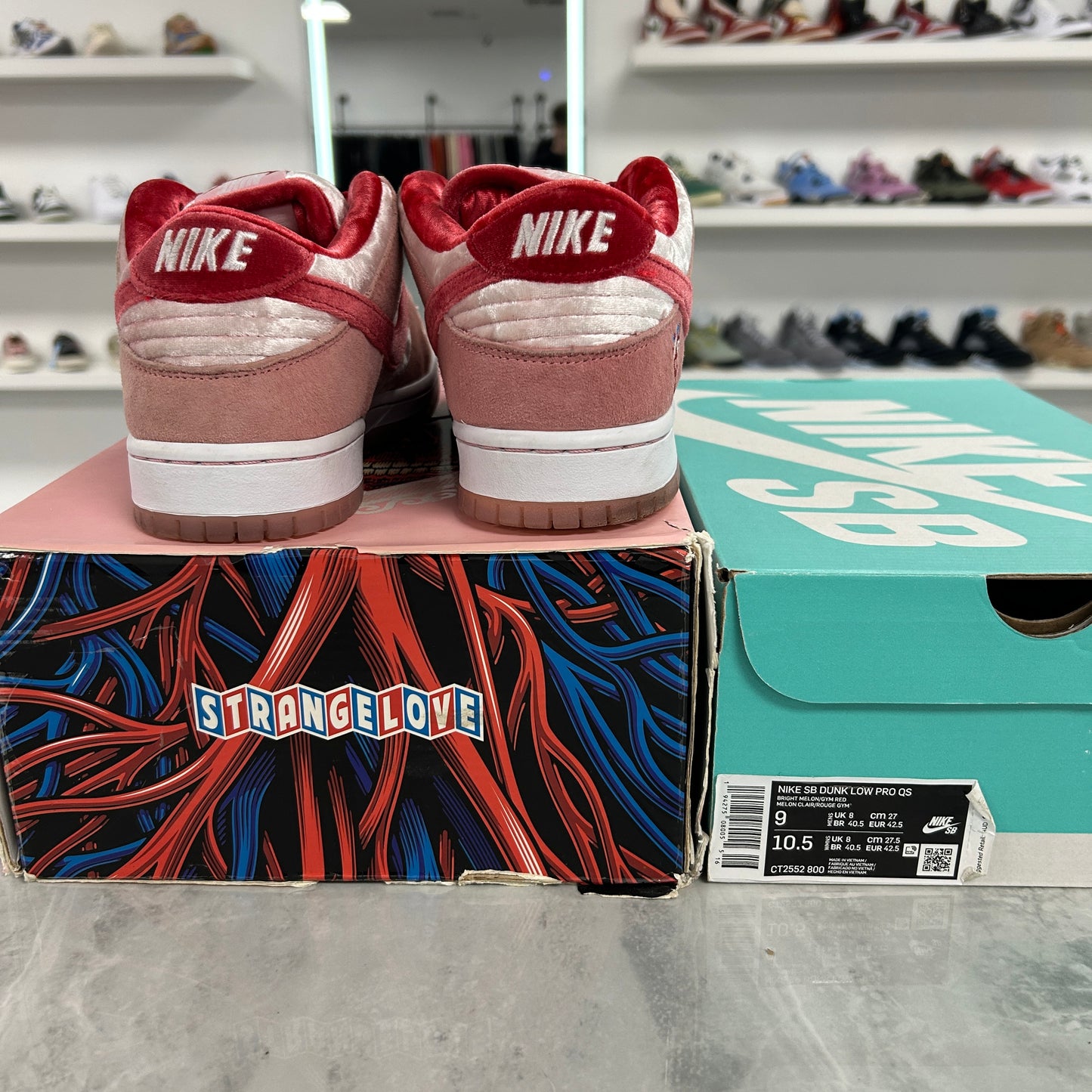 Nike Dunk Low SB Strange Love (USED) (SPECIAL BOX)