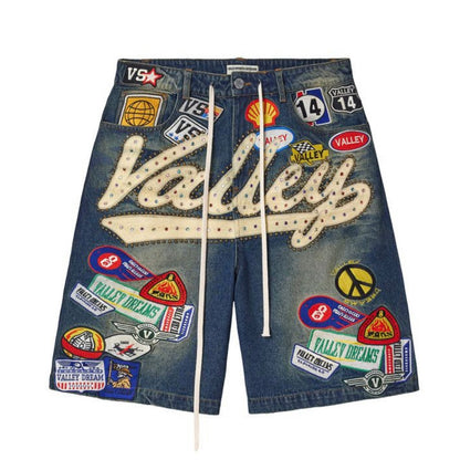 Vale Forever Blue 1980s Jorts
