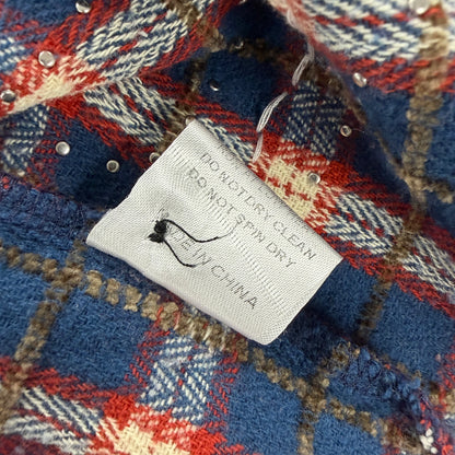 Vale Forever American Cup L/S Flannel Navy/Red