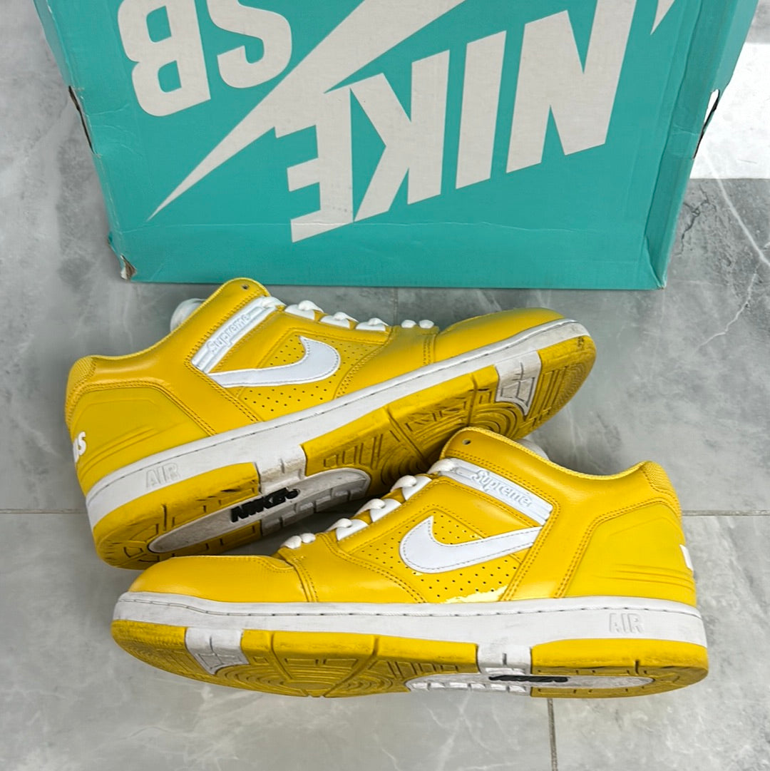 Nike SB Air Force 2 Low Supreme Yellow (USED)