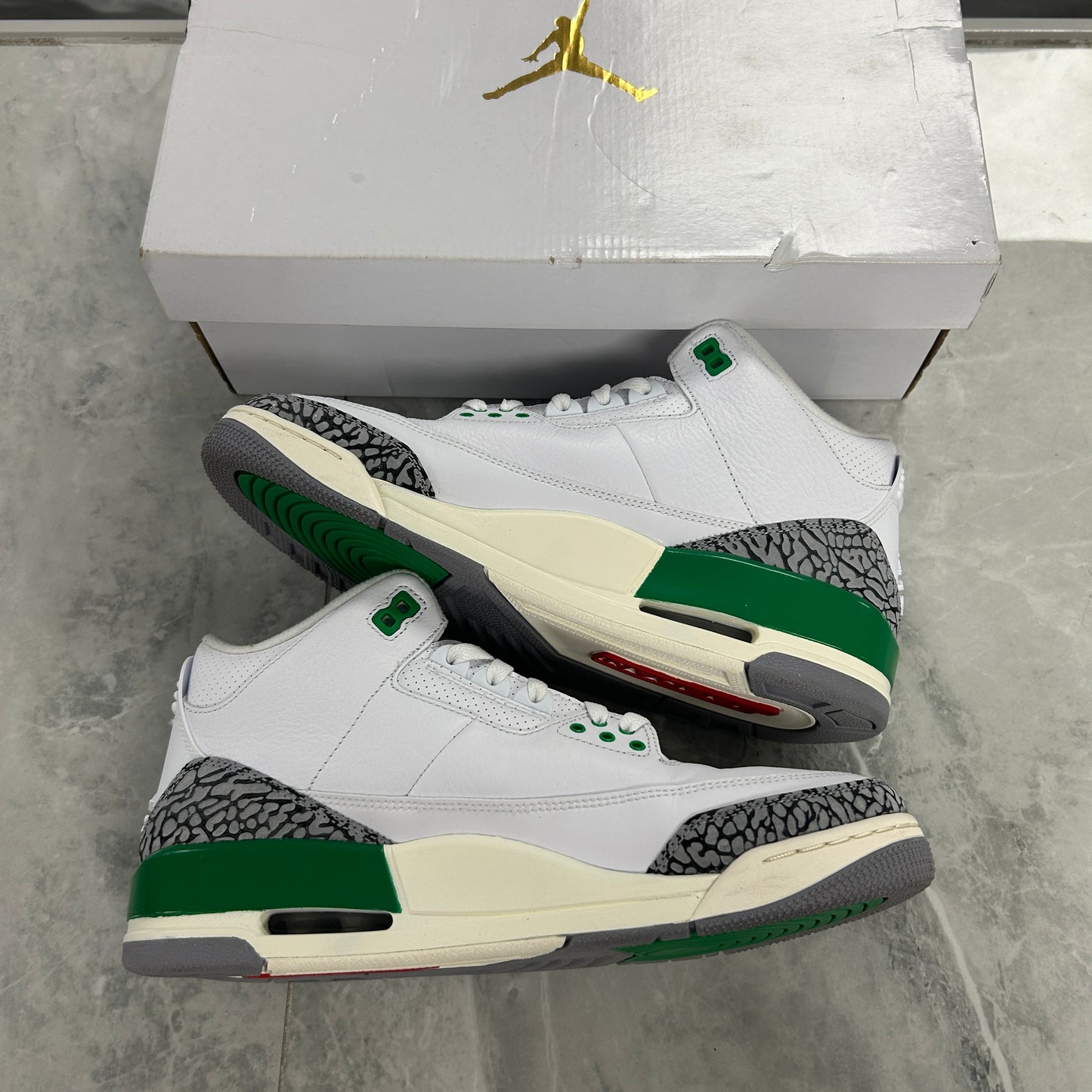 Jordan 3 Retro Lucky Green (USED)