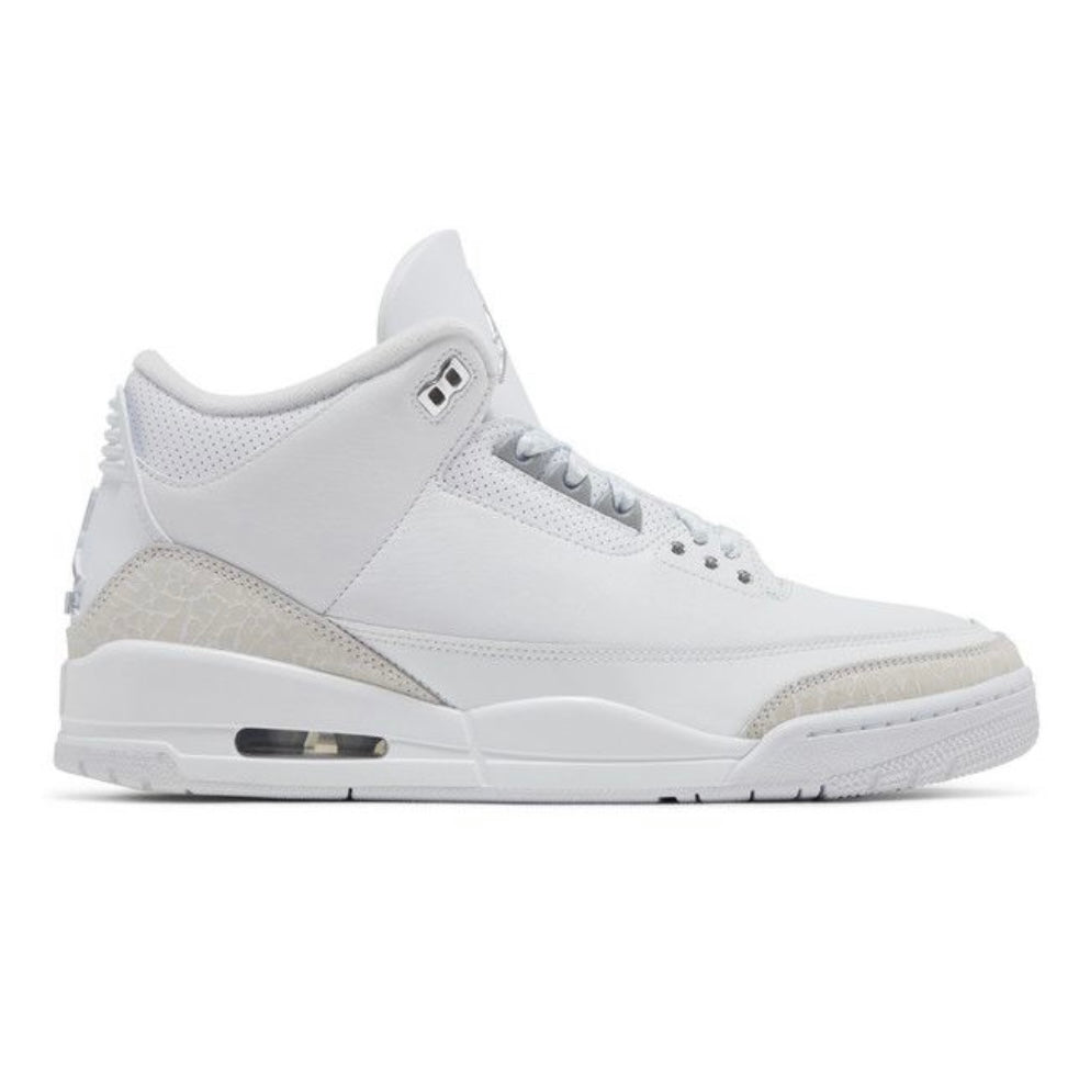 Jordan 3 Retro Pure Money 2025 used sneaker — lateral — Cold Shoulder Kicks Palm Beach