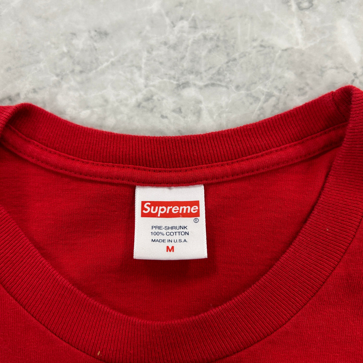 Supreme Box Logo Tee Red