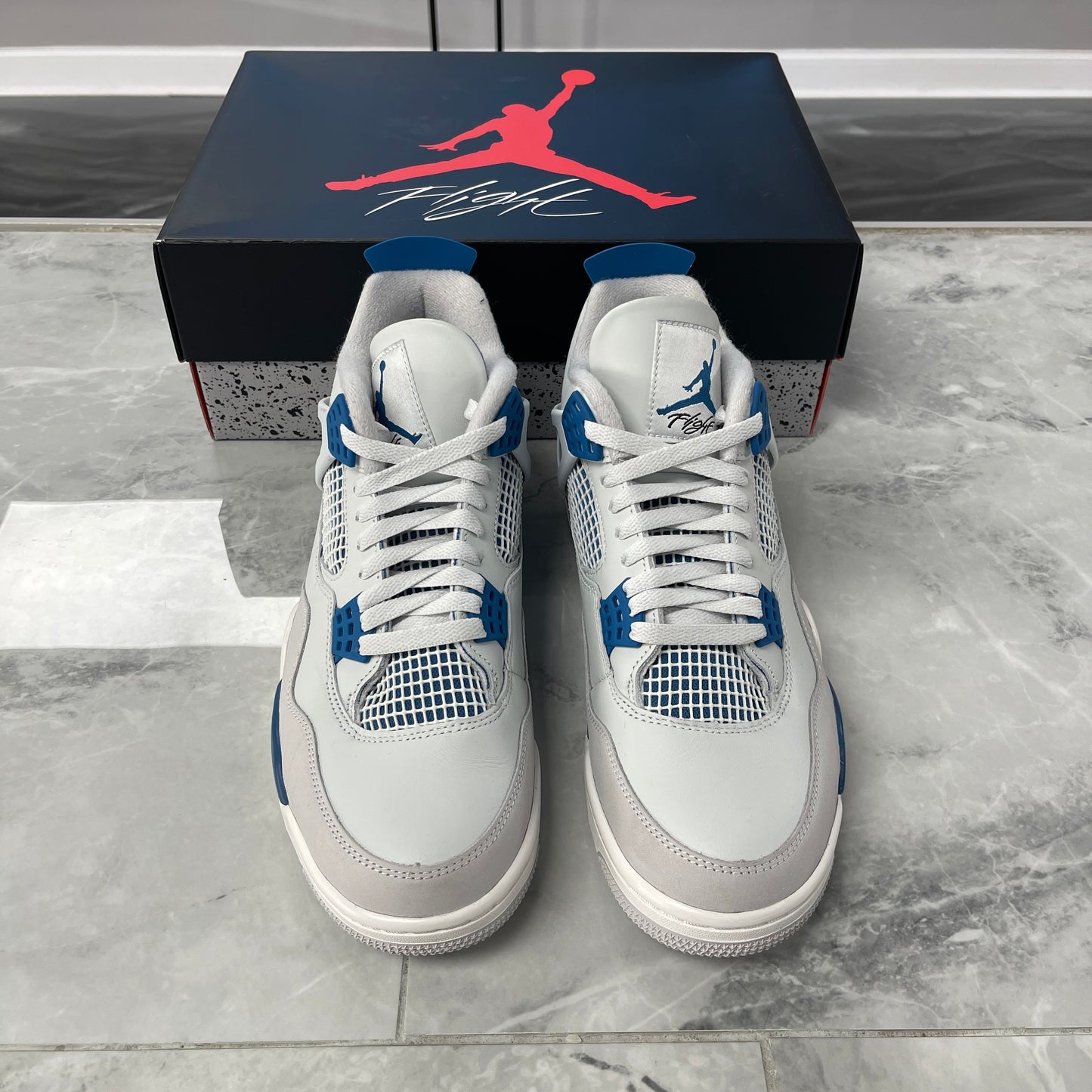 Jordan 4 Retro Military Blue (2024)(USED)