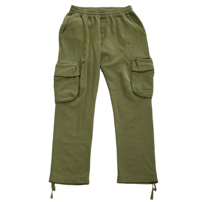 OFF-WHITE Olive Cargo Sweat Pants