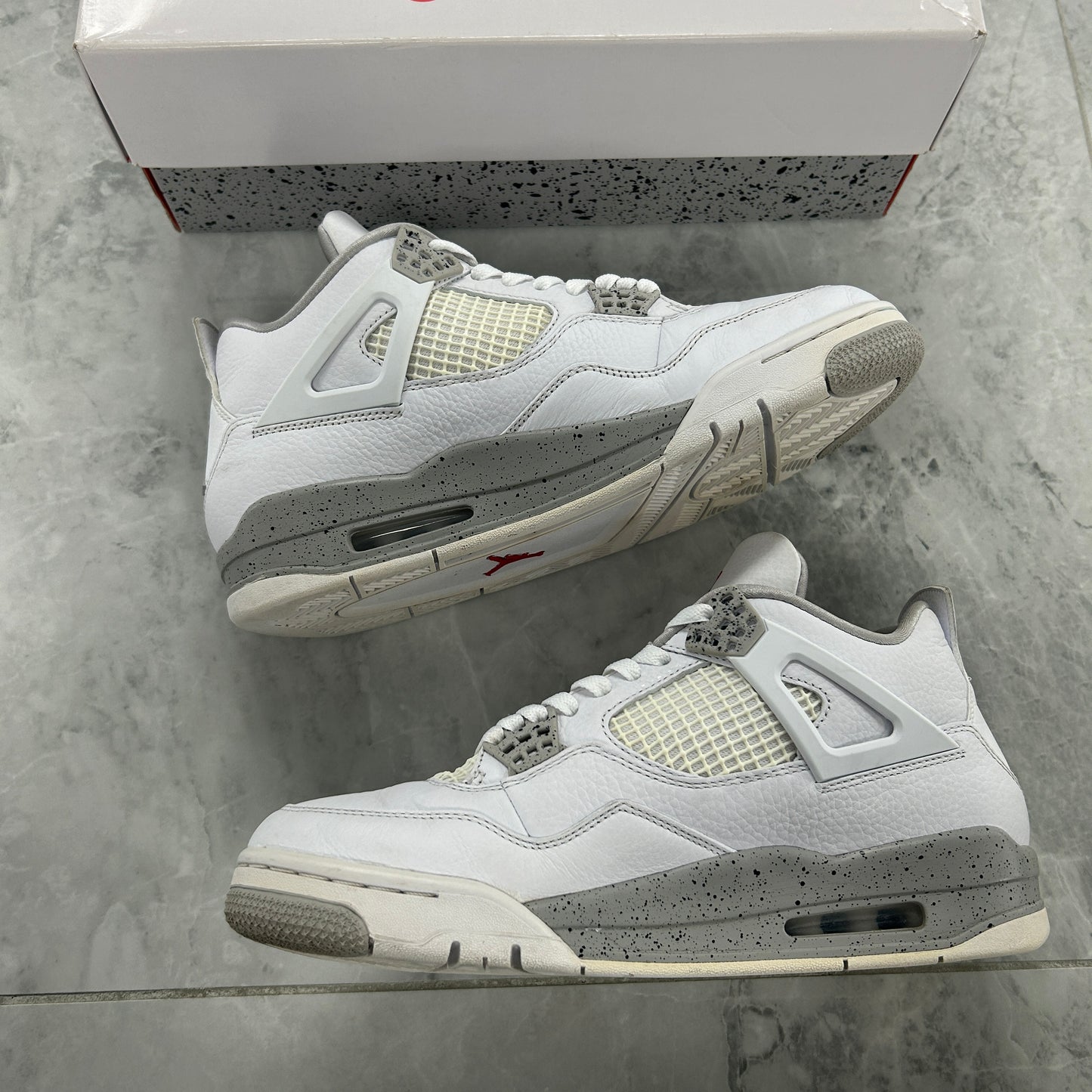 Jordan 4 Retro White Oreo (2021)(USED)