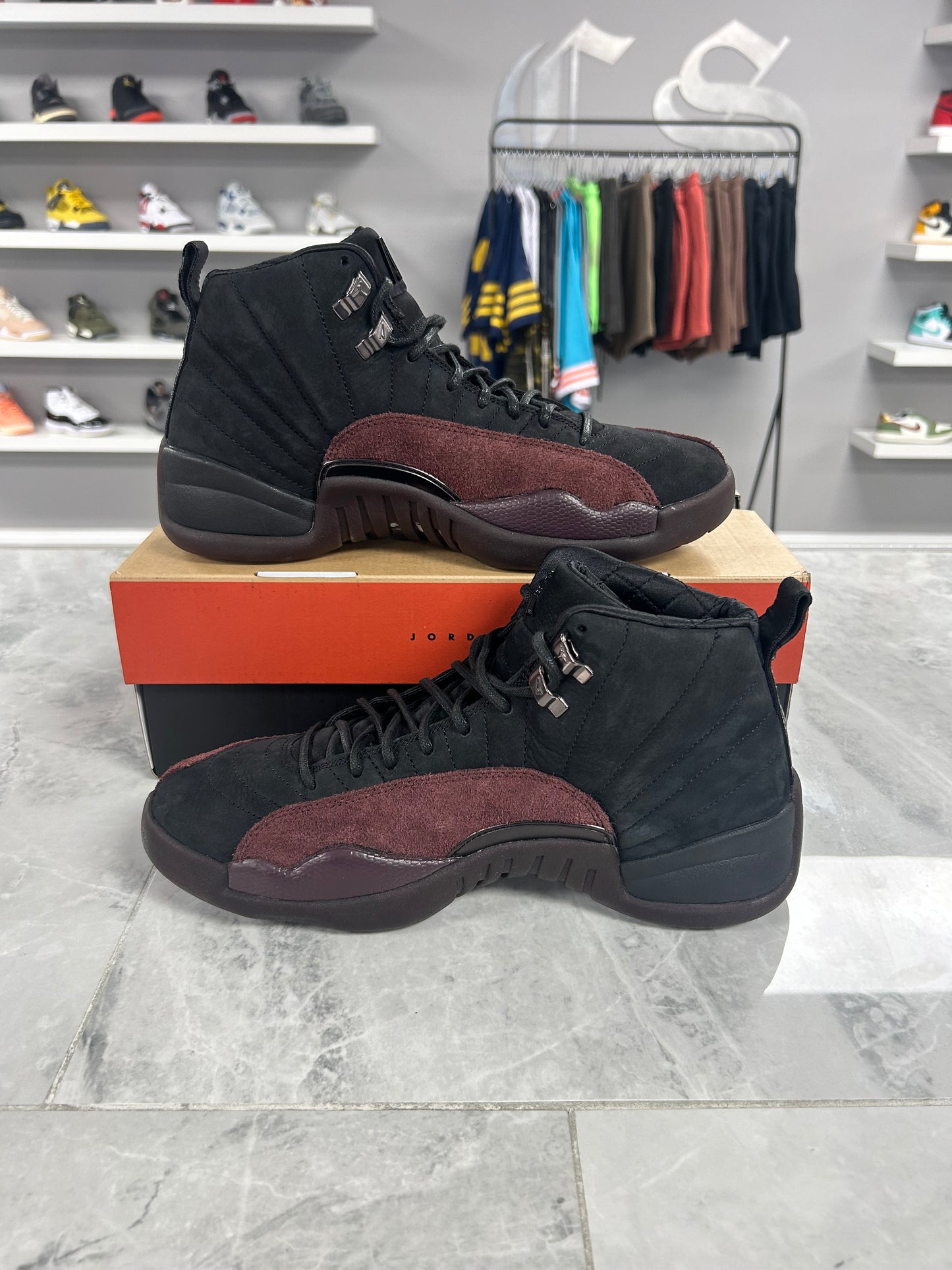 Jordan 12 Retro SP A Ma Maniére Black (USED)