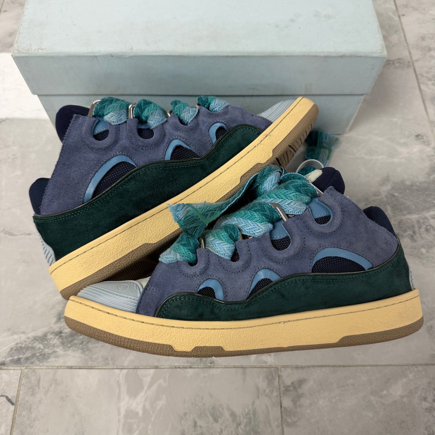 Lavin Crub Sneaker Blue/Green (Used)