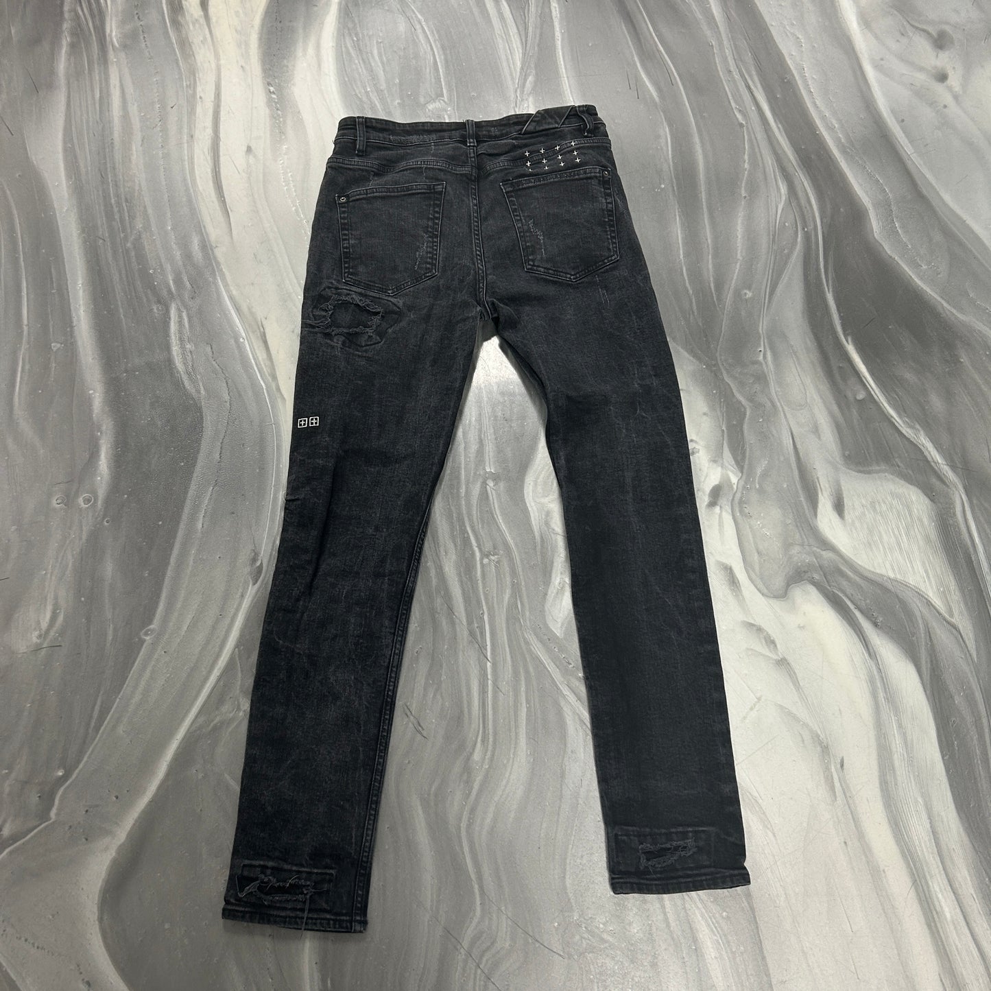 Ksubi KM-82 001 Black Denim