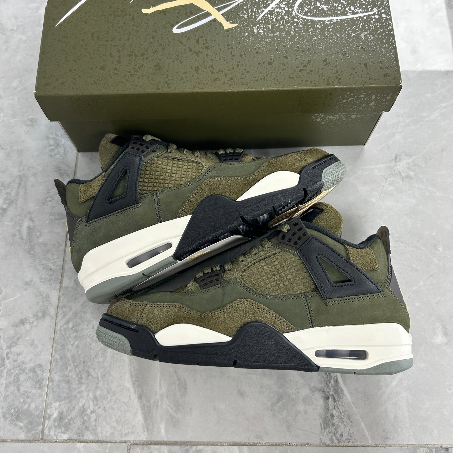 Air Jordan 4 Retro SE Craft Olive (USED)