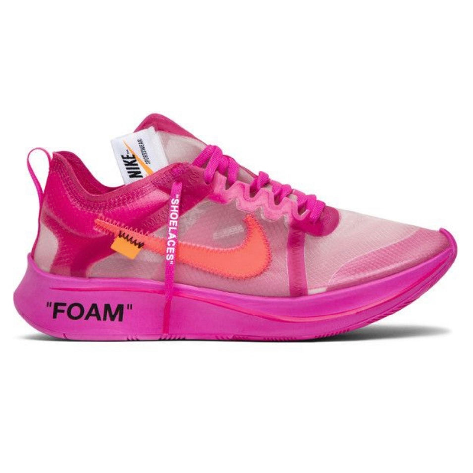 OffWhite Nike Zoom Fly SP Tulip Pink (USED)