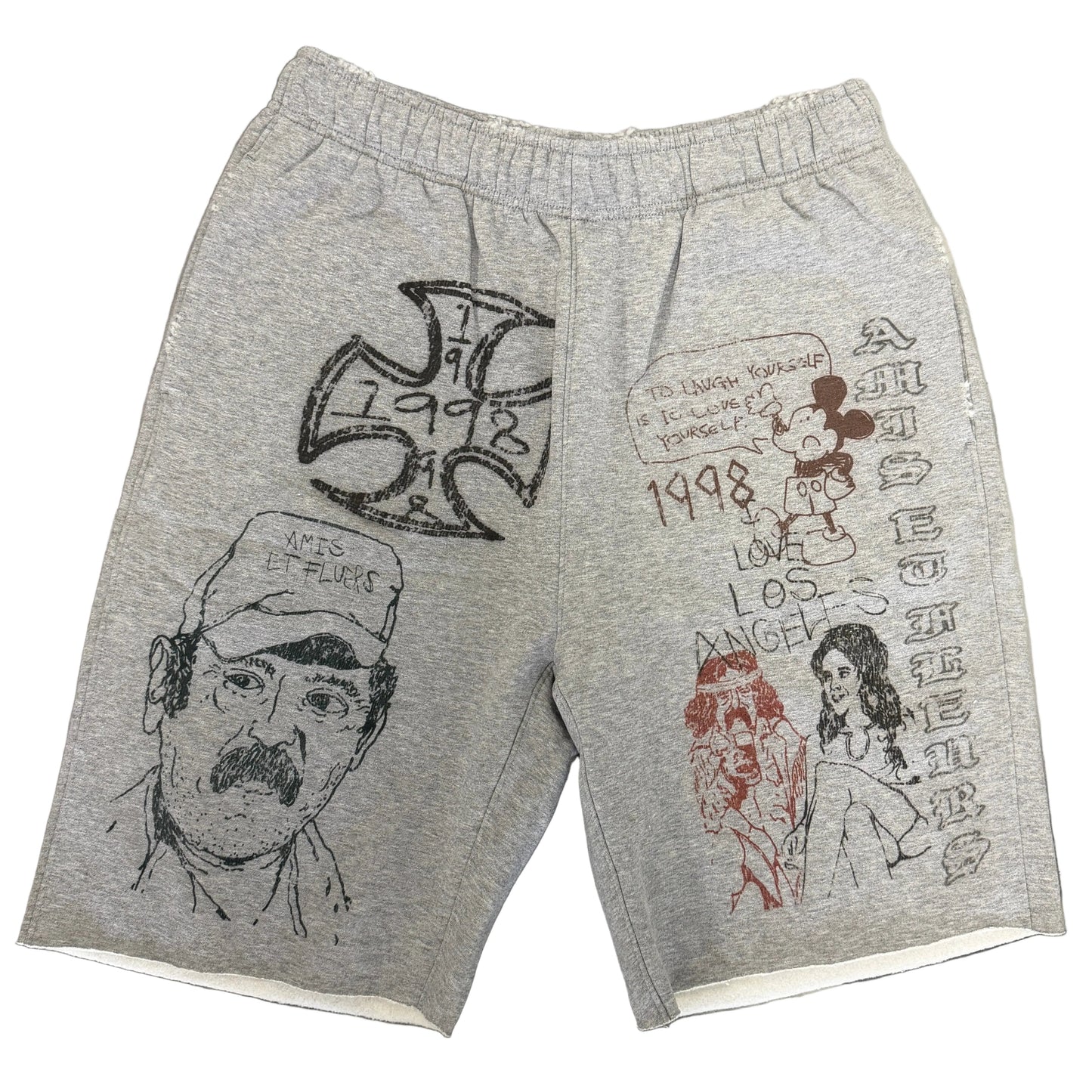 Amis Et Fleurs Sketchbook 2.0 Sweat Shorts