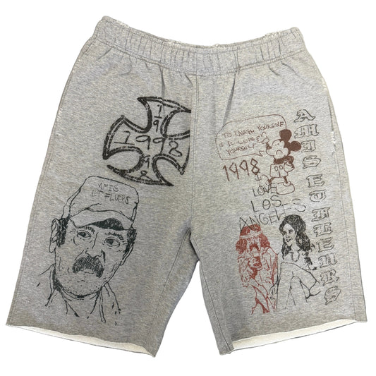 Amis Et Fleurs Sketchbook 2.0 Sweat Shorts