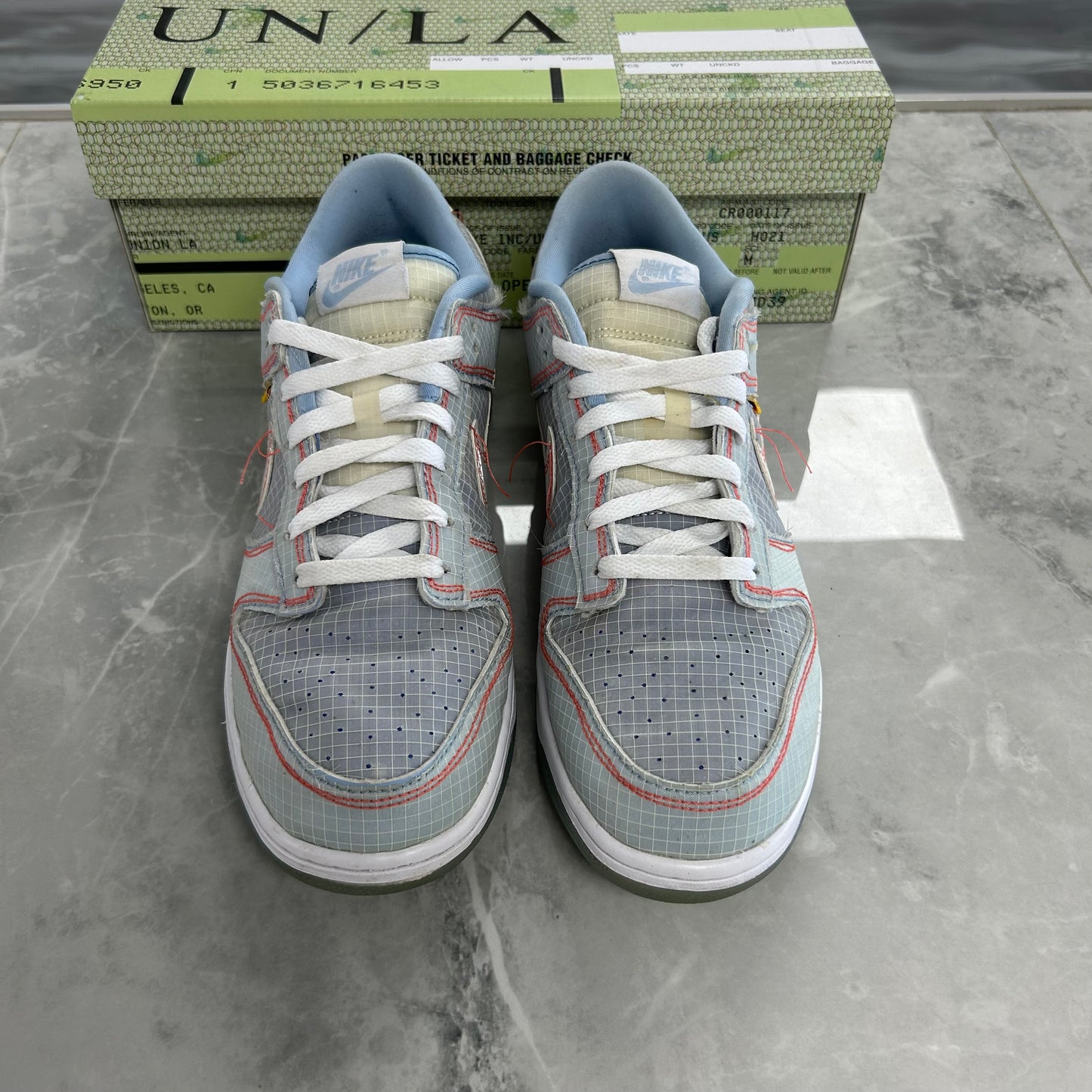 Nike Dunk Low Union Passport Pack Argon (Used)