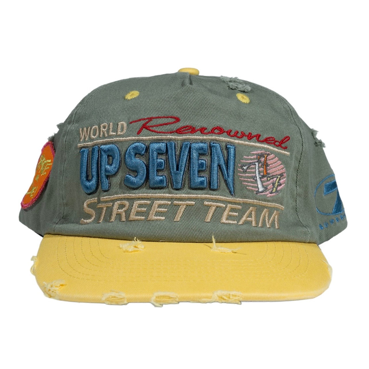 Up 7 Skate Green Bean INTL Street Team Hat
