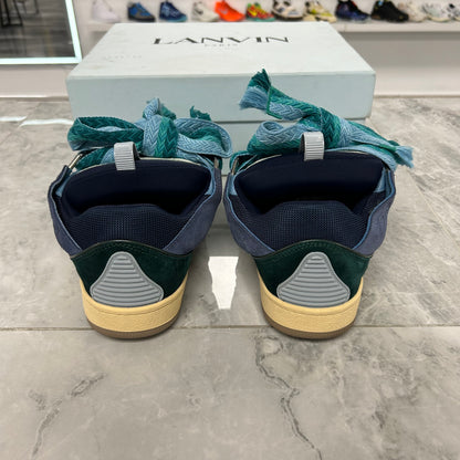 Lanvin Curb Sneakers Turquoise (USED)