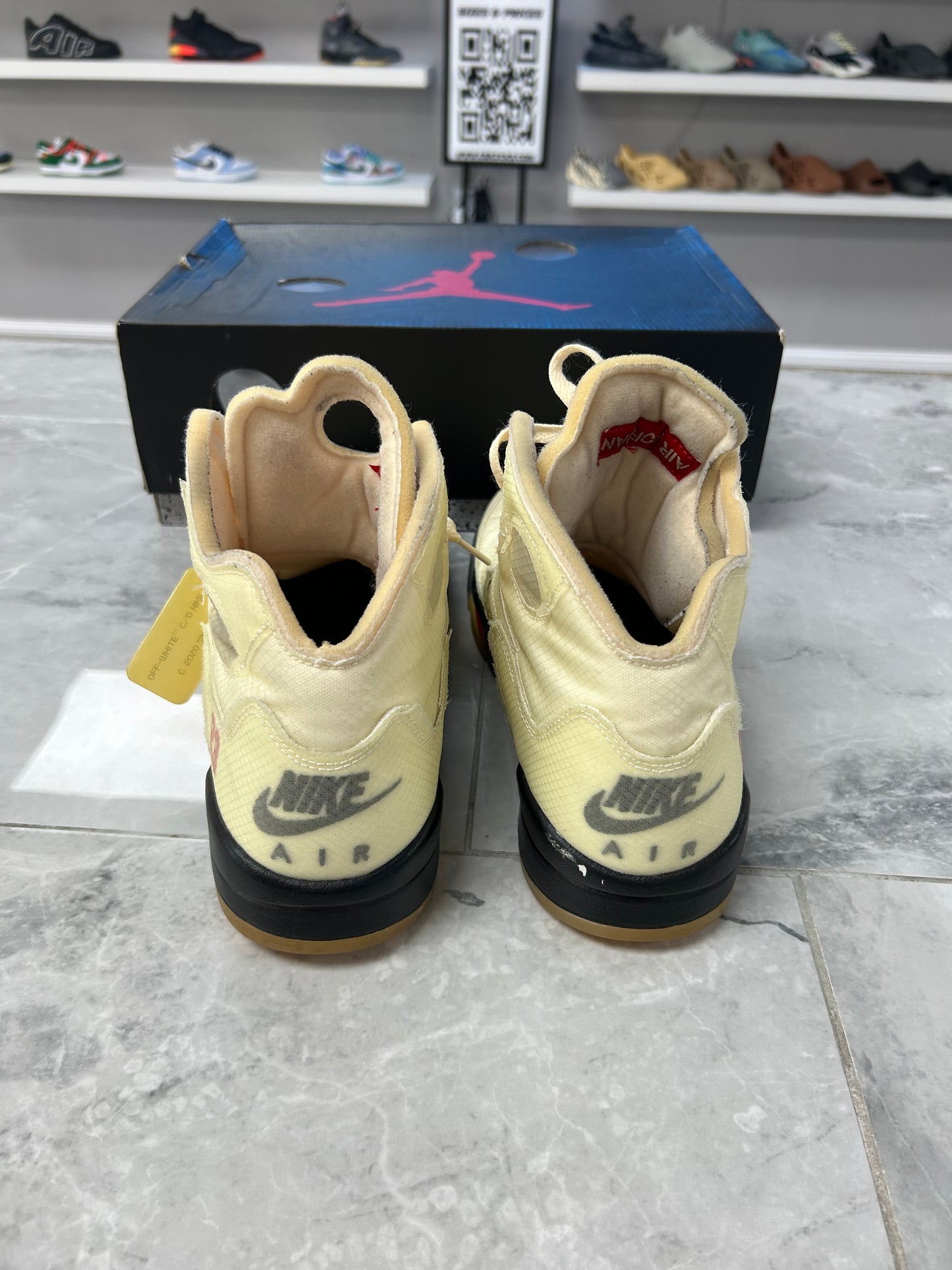 Jordan 5 Retro Off-White Sail (Used)