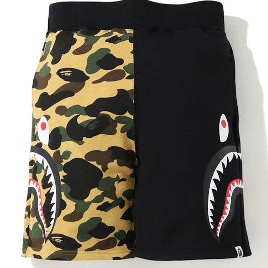 BAPE 1st Camo Side Shark Sweatshort