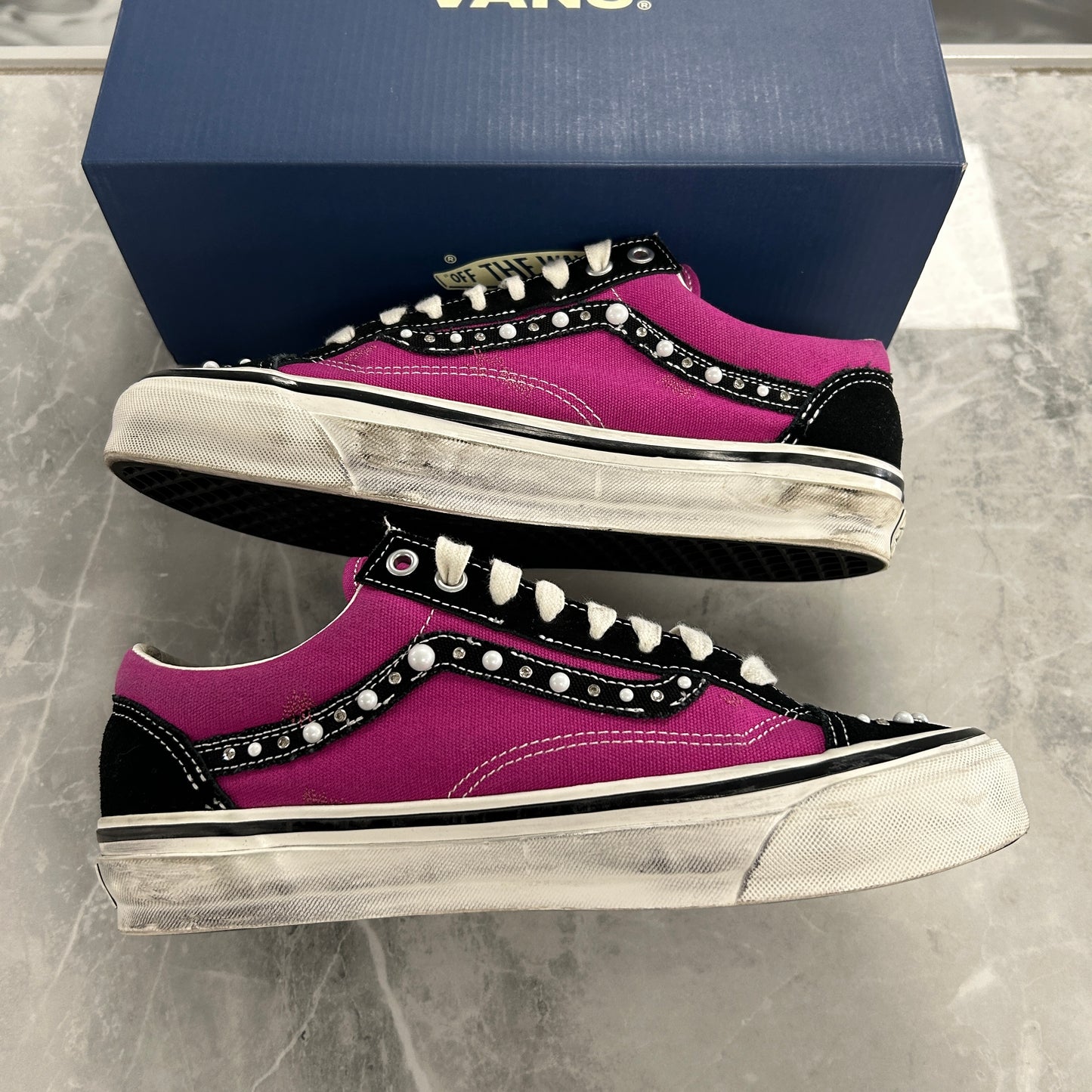 Vans OTW Old Skool 36 Pearlized Pack Pink Black (USED)