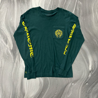 Chrome Hearts Horseshoe Long-Sleeve 'Green/Yellow'