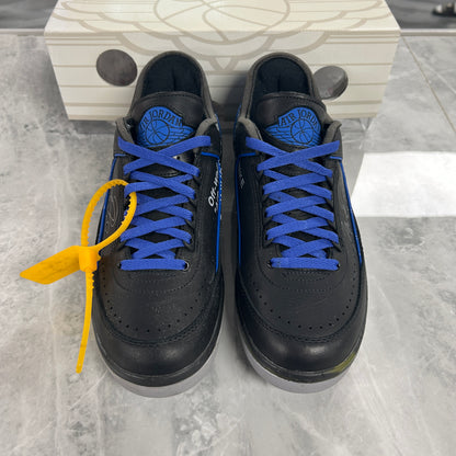 Jordan 2 Retro Low SP Off-White Black Blue (USED)